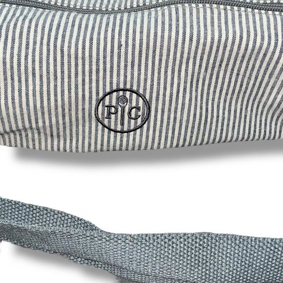 Pampered Chef Canvas Wine Bag Striped & Tumbler Silicone Sleeve 100093 Hostess - Picture 4 of 15